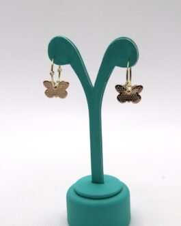 Pendientes Mariposas 14k