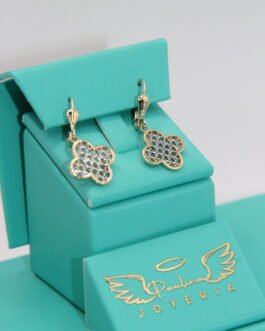 Pendientes Trevol 14k-2.4g