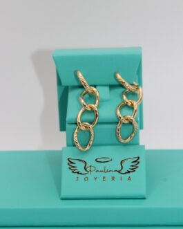 Pendientes Estilo Cadena 14k-2.6g