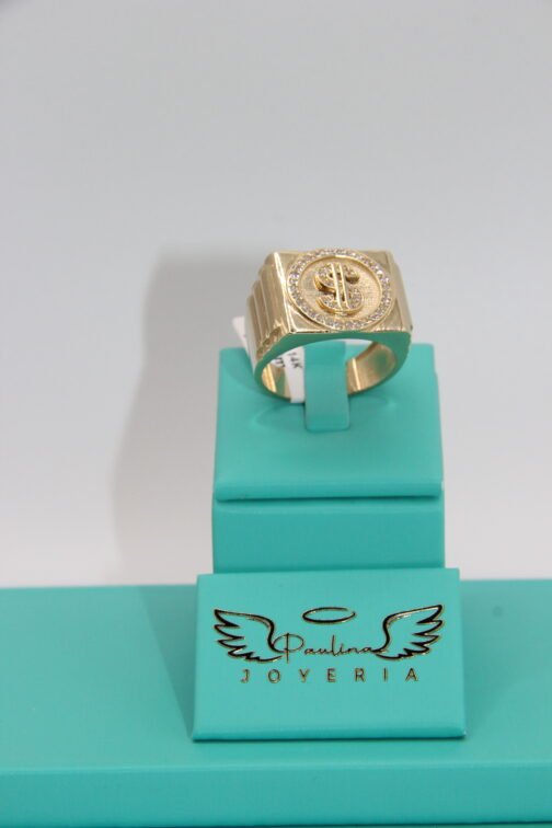 Anillo de Hombre $ 14k-9.6g - Imagen 2