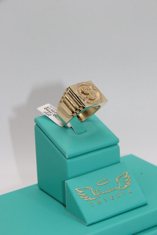 Anillo de Hombre $ 14k-9.6g - Imagen 3