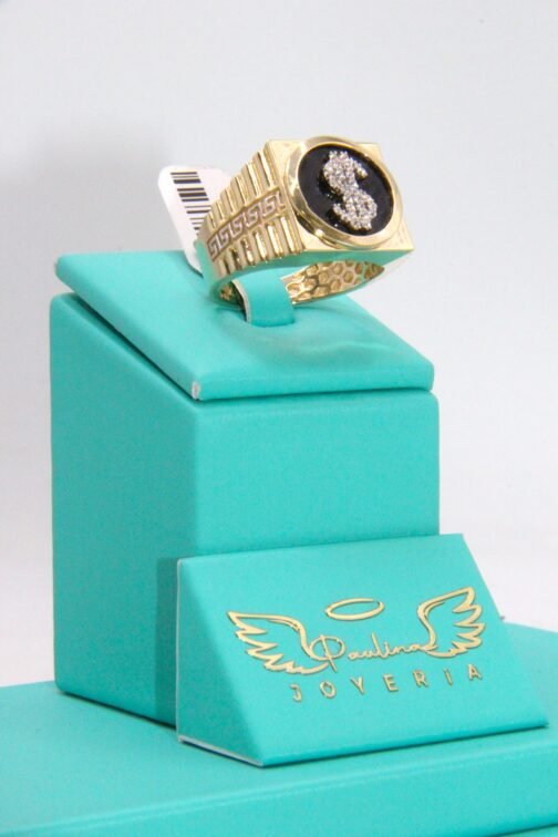 Anillo de Hombre 14k-6.7g - Imagen 2