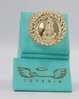 Anillo de Hombre Virgen de la Caridad 10k-15g