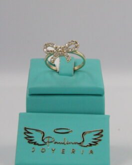 Anillos de Mujer Lazo de Regalo 10k-2.4g