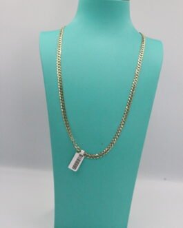 Cadena Martillada 14k