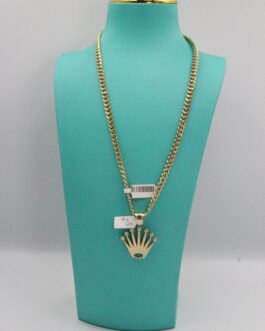 Semisólida Cubana Dije Corona 10k