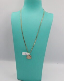 Semisólida Cubana con Dije  Cara de Gatica 10k